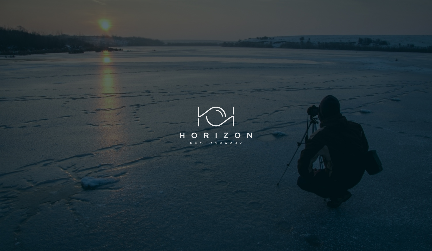 Horizon Photography logo mockup